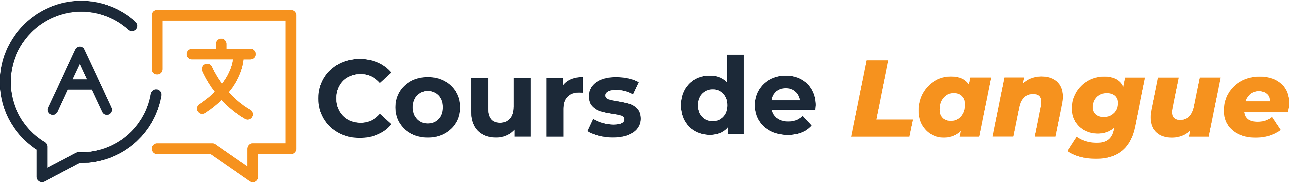 Cours de Langue -Le site web